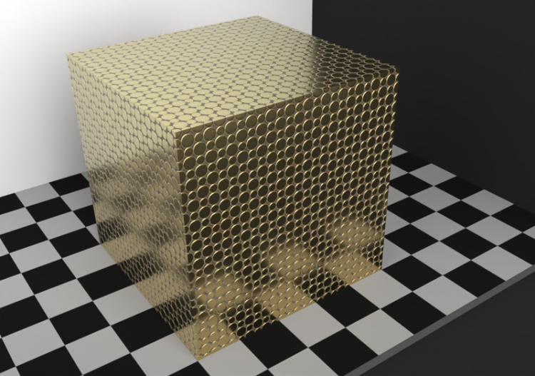 Texture métal avec motif - Métal avec motif (01) - ACCA...