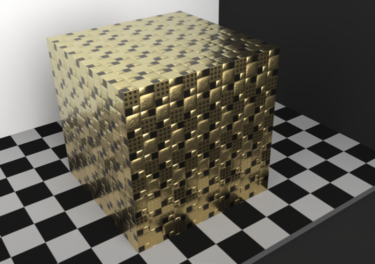 Texture métal avec motif - Métal avec motif (03) - ACCA...
