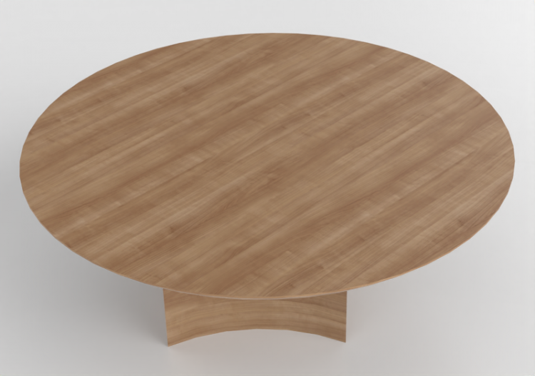 3D Tables - Wooden table - Artzzi - Cherry - ACCA software