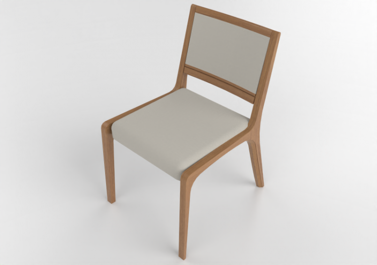 Chaises 3D - Chaise en bois - Artzzi - Gaia - ACCA software