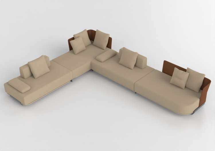 Divans 3D - Canapé en tissu - Artzzi - Tucum - ACCA...
