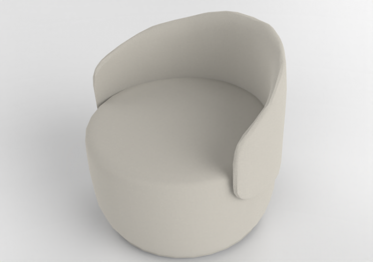 Poltronas y Sofás 3D - Poltrona de tejido - Artzzi - Ananda...