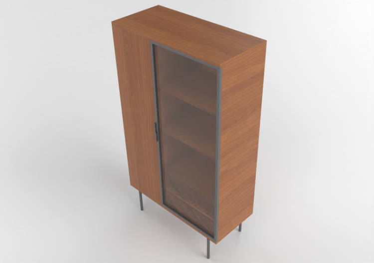 Wardrobes and Cabinets 3D - Wooden Wardrobe - Artzzi -...