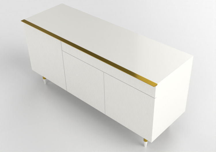 Mobili 3D - Buffet in legno laccato - Artzzi - Mies - ACCA...