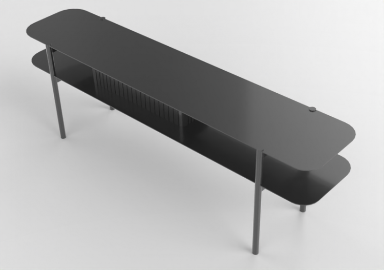 Muebles 3D - Aparador de madera lacada - Artzzi - Ziggy -...