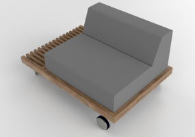 3D Chairs - Outdoor armchair in fabric - Artzzi - Ripas