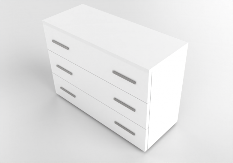 Armoires 3D - Cassettiera 3 cassetti IKEA 107x44x77cm -...