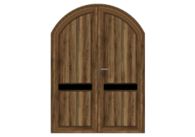 Infissi 3D - Classica P[AR] 2AB[2PO]
