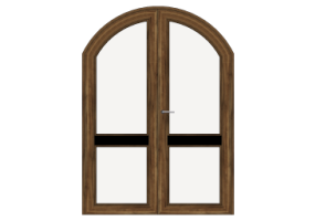 Esquadria 3D - Cl&aacute;ssica P[AR] 2FB[2VH]