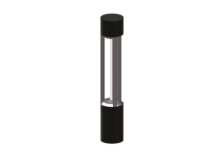 3D Garden lamp posts - Post light - Platek - Tris 90 -... 3D Garden lamp posts - Post light - Platek - Tris 90 -...