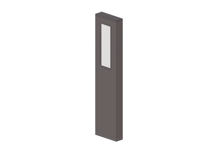 3D Garden lamp posts - Post lamp - Platek - Slim 50 -... 3D Garden lamp posts - Post lamp - Platek - Slim 50 -...