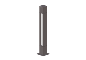 R&eacute;verb&egrave;res pour jardin 3D - Lampadaire - Platek - Tetra Parco 130 - 5035691