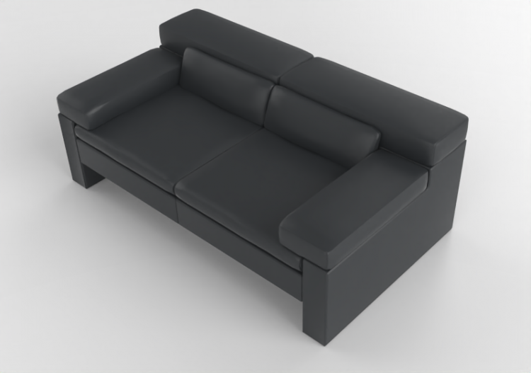 3D Sofa - Divano in pelle - Jori - Shiva - SO170 - ACCA...