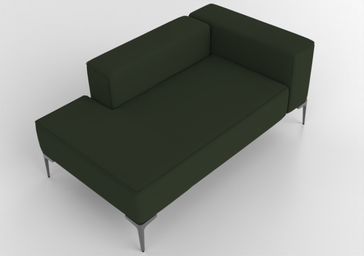Chairs and Sofas 3D - Divano in tessuto - Jori -...
