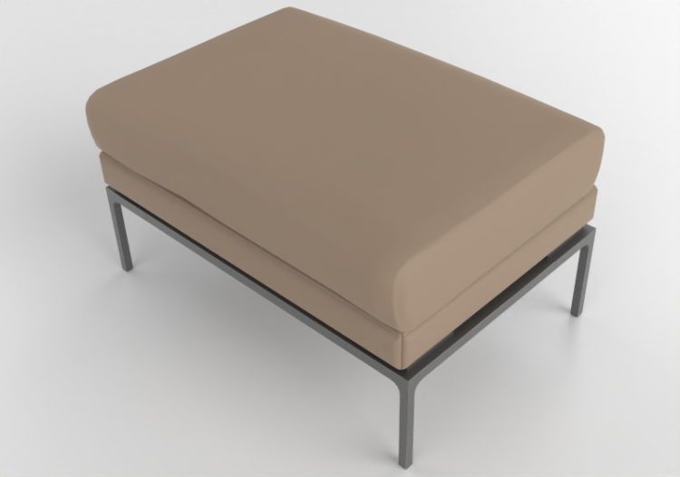 Poltronas y Sofás 3D - Pouf in pelle - Jori - Glove Pure -...