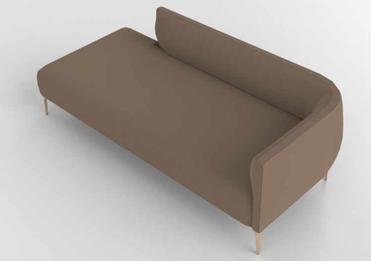 Chairs and Sofas 3D - Divano in tessuto - Jori - Sophia...