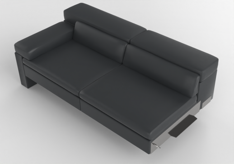 Poltronas y Sofás 3D - Divano in pelle - Jori - Shiva -...