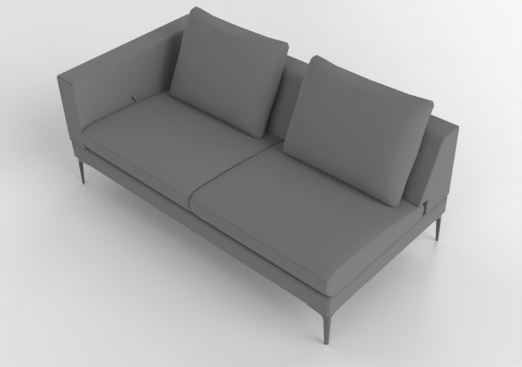 Divans 3D - Divano in tessuto - Jori - Tigra Landscape -...