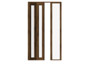 Esquadria 3D - Cl&aacute;ssica P[R] 1AL[2V]+1BANDLAT