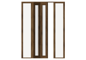 Esquadria 3D - Cl&aacute;ssica P[R] 1AL[2V]+2BANDLAT