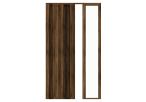Esquadria 3D - Cl&aacute;ssica P[R] 1FC[4P]+1BANDLAT