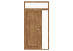 Esquadria 3D - Contramarco P[R] 1FB[1P]+1BANDLAT+1BAND