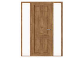Esquadria 3D - Contramarco P[R] 1FB[4P]+2BANDLAT