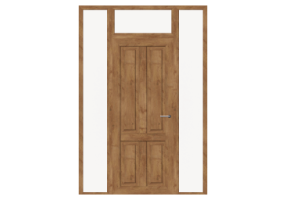 Esquadria 3D - Contramarco P[R] 1FB[4P]+2BANDLAT+1BAND
