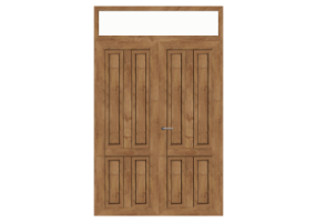 3D T&uuml;r/Fenster - Klassisch T[R] 2DF_SYM[4P]+1OBL