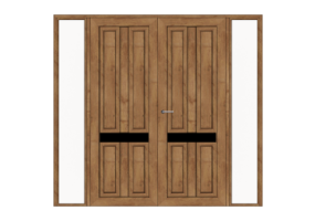 3D T&uuml;r/Fenster - Klassisch T[R] 2DF_SYM[4P]+2SL