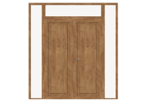 Esquadria 3D - Contramarco P[R] 2FB_SIM[1P]+2BANDLAT+1BAND