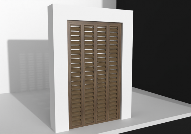 3D Tür/Fenster - Veneziana JN[R] 4FB - Copiar - ACCA...