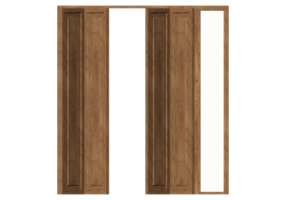Esquadria 3D - Contramarco P[R] 2AL_SIM[2P]+1BANDLAT