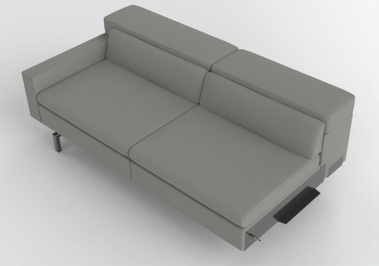 Poltronas y Sofás 3D - Divano in tessuto - Jori - Shiva Jr...