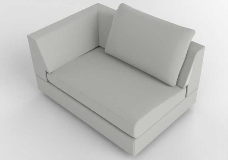 3D Sofa - Divano in tessuto - Jori - Tigra Jr - CE140L -...
