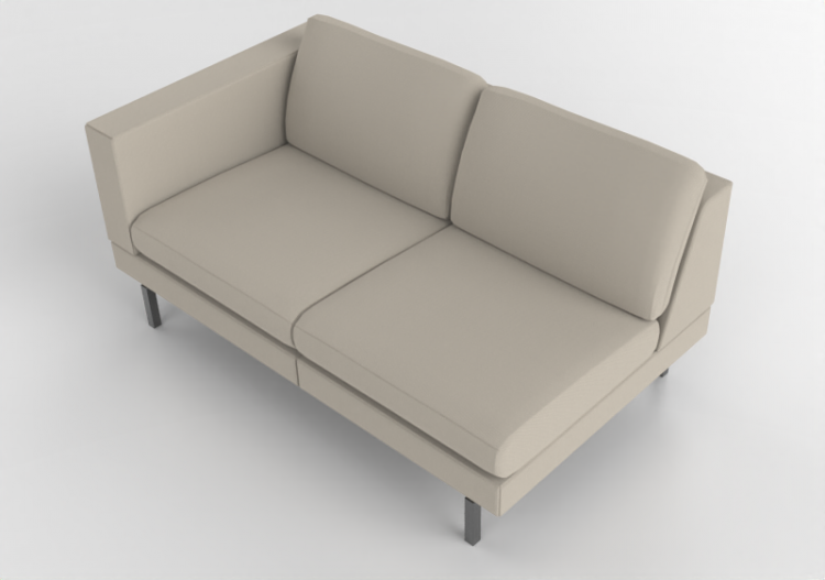 3D Sofa - Divano in tessuto - Jori - Tigra Jr - BS155AL -...