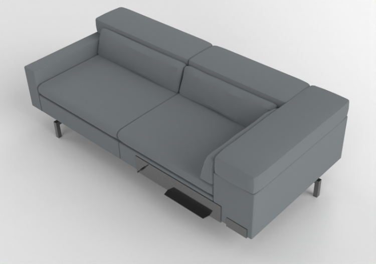 Divani 3D - Divano in tessuto - Jori - Shiva Jr - CS212L -...