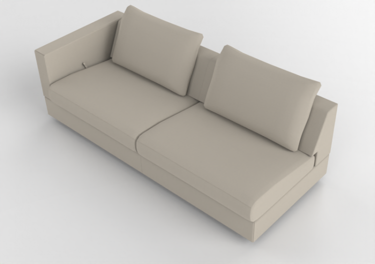 3D Sofa - Divano in tessuto - Jori - Tigra Jr - B230FL -...