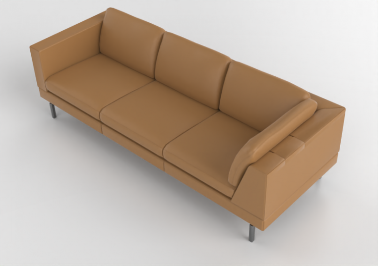 3D Sofa - Divano in pelle - Jori - Tigra Jr - CS245AL -...