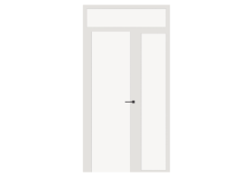 3D T&uuml;r/Fenster - Modern T[R] 1DF[AG]+1SL+1OBL