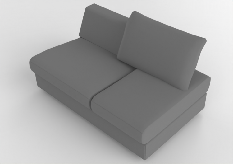 3D Sofa - Divano in tessuto - Jori - Tigra Jr - BS160L -...