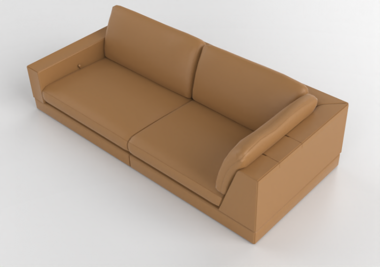 3D Sofa - Divano in pelle - Jori - Tigra Jr - CS210AL -...