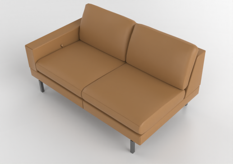 Poltronas y Sofás 3D - Divano in pelle - Jori - Tigra Jr -...