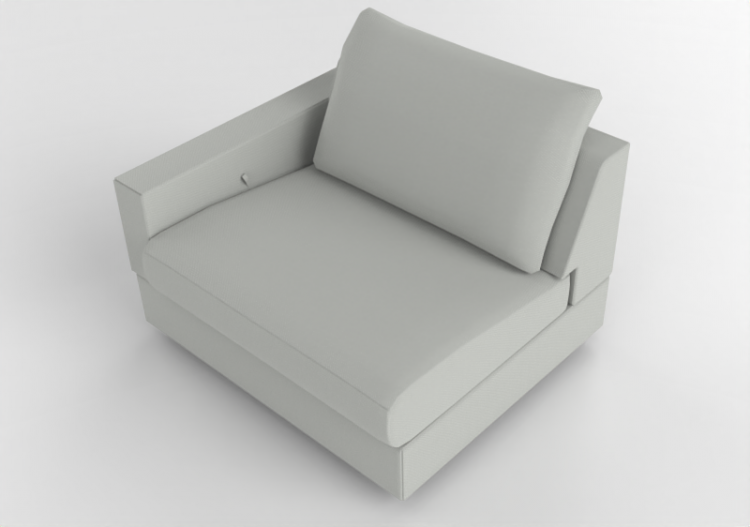 3D Sofa - Divano in tessuto - Jori - Tigra Jr - B110AL -...
