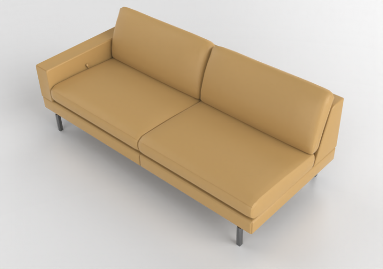 3D Sofa - Divano in pelle - Jori - Tigra Jr - BS205AL -...