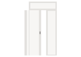 3D T&uuml;r/Fenster - Modern T[R] 1WST[AG]+1SL+1OBL