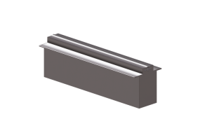 3D Countersunk Lamp - 嵌入式天花板灯 - Platek - 迷你檐口 300 - 3550117