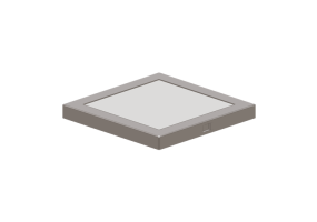 Lampe &agrave; plafond 3D - Plafonnier - Platek - Pix Square 40 - 5040316