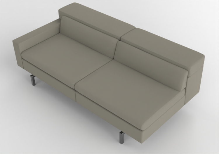 3D Sessel und Sofas - Divano in tessuto - Jori - Shiva Jr -...