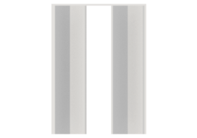 Esquadria 3D - Moderna P[R] 2AL_SIM[2P]